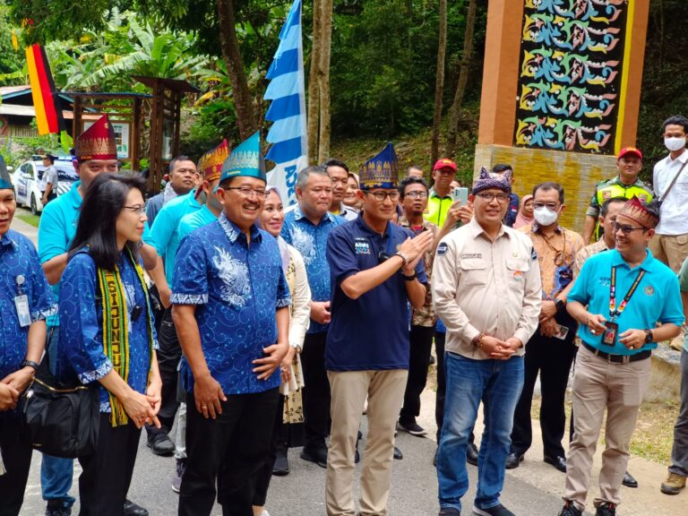 Kunjungan Mentri Parekraf RI ke Kawasan Geopark Ranah Minang silokek